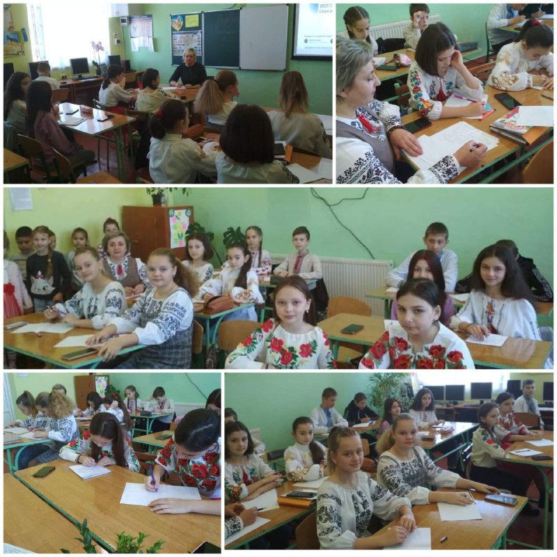 День української писемності та мови в Унятицькій гімназії!