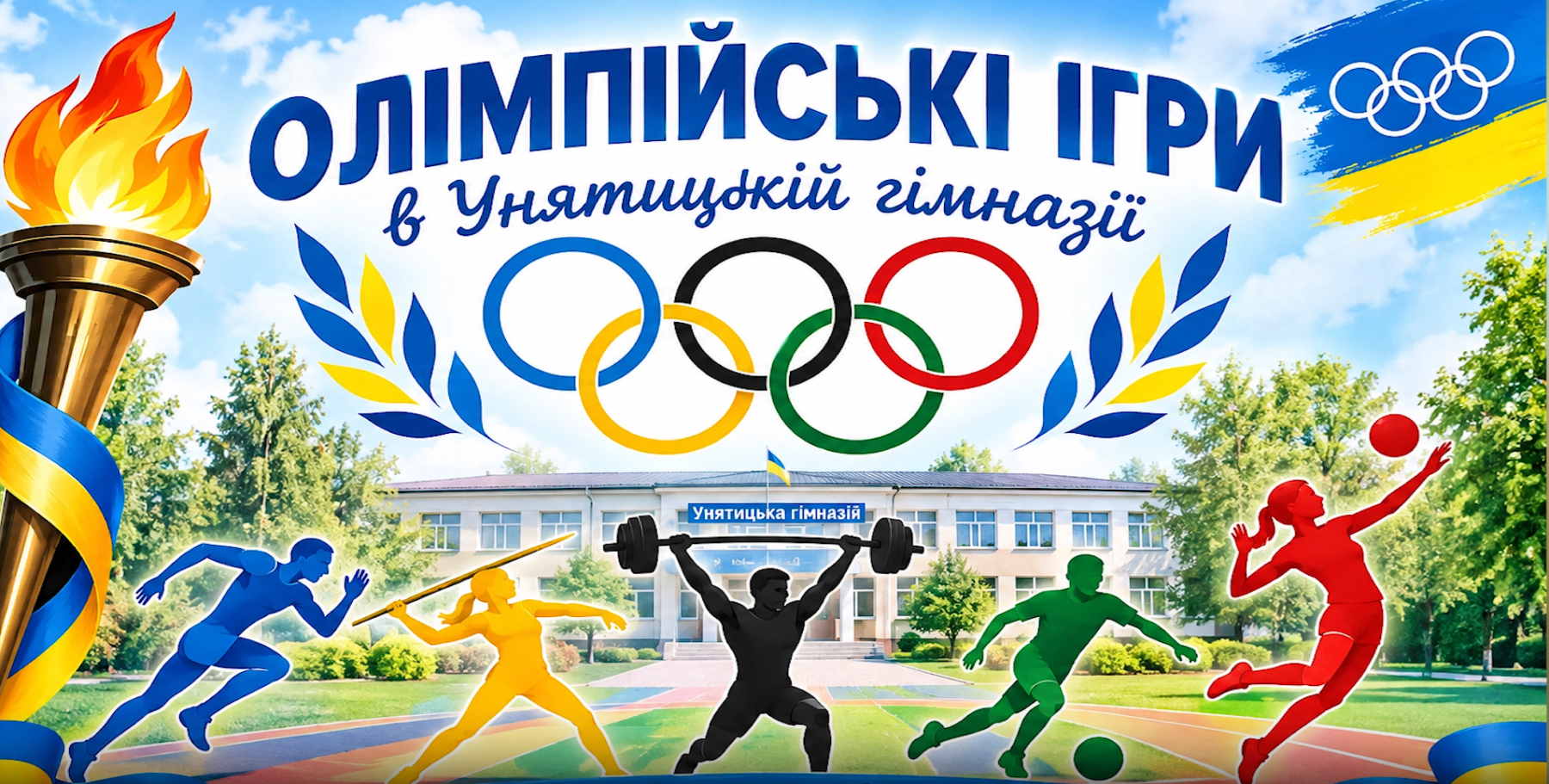 🏆 У нашій гімназії відбулися справжні Олімпійські ігри! 🏃‍♀️🏃‍♂️