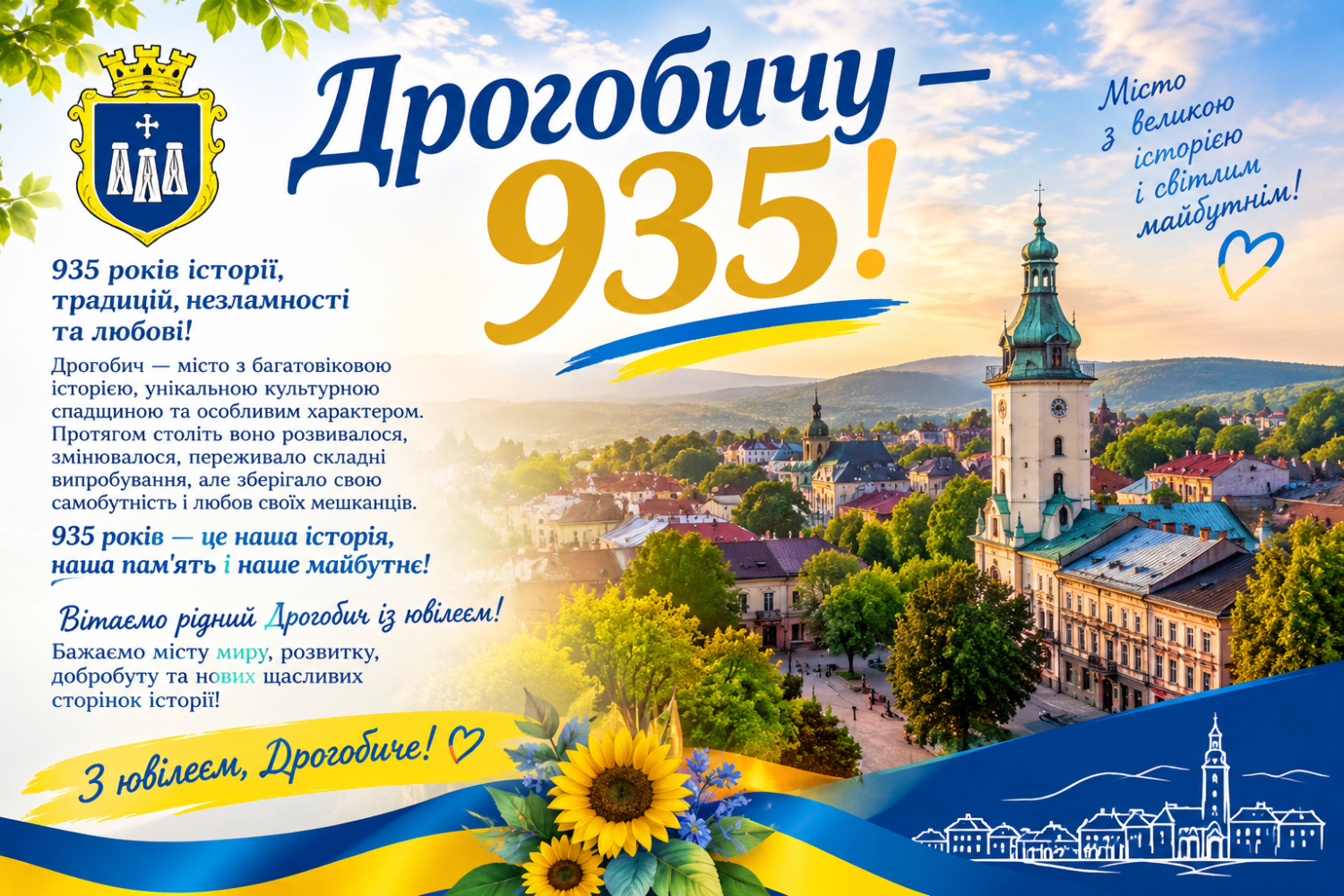 Дрогобичу – 935!
